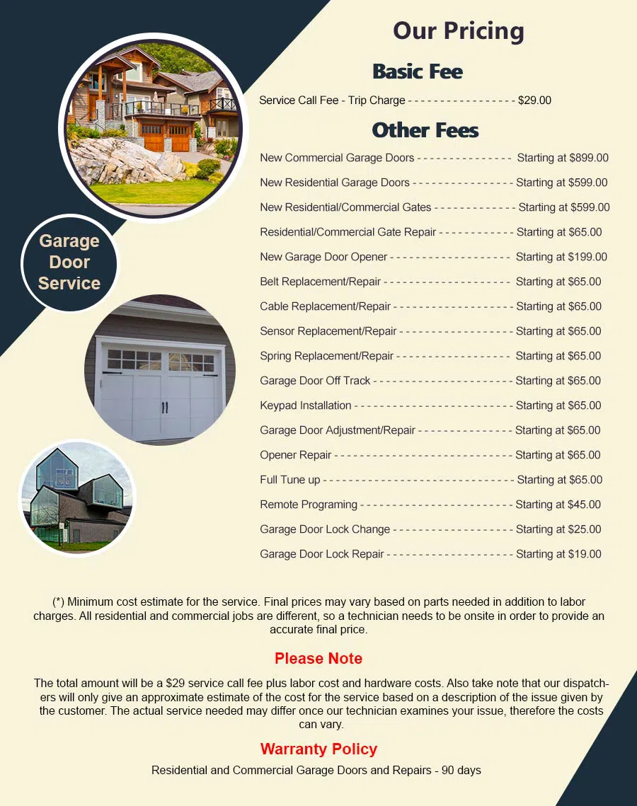 Garage Doors Store Repairs Richboro, PA 215-703-5391